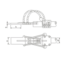 管母线伸缩设备线夹（MDS、MDSG-A/B/C）